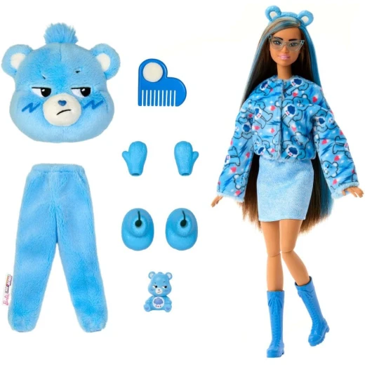 Barbie Cutie Reveal Care Bears Doll Assortment with 10 Surprises Series 2: Collectible Toy - Barbie - Image 4