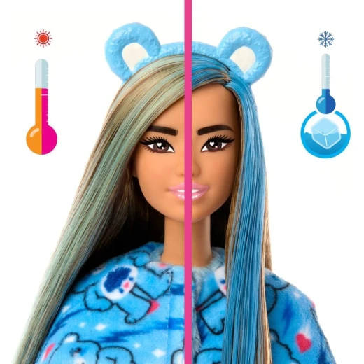 Barbie Cutie Reveal Care Bears Doll Assortment with 10 Surprises Series 2: Collectible Toy - Barbie - Image 6