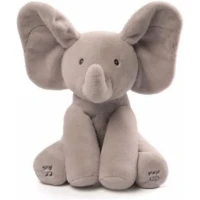 Gund Flappy the Elephant Animated Plush Toy - Grey 30.5cm