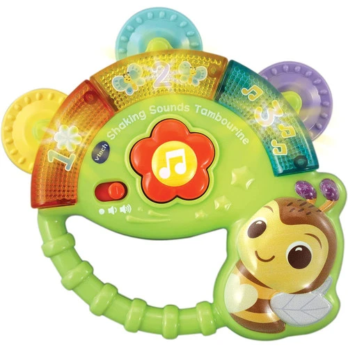 VTech Shaking Sounds Tambourine - Musical Toy for Babies VTech Shaking Sounds Tambourine - Musical Toy for Babies