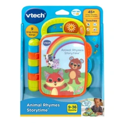 VTech Animal Rhymes Storytime Book - Interactive Baby Toy 9-36 Months