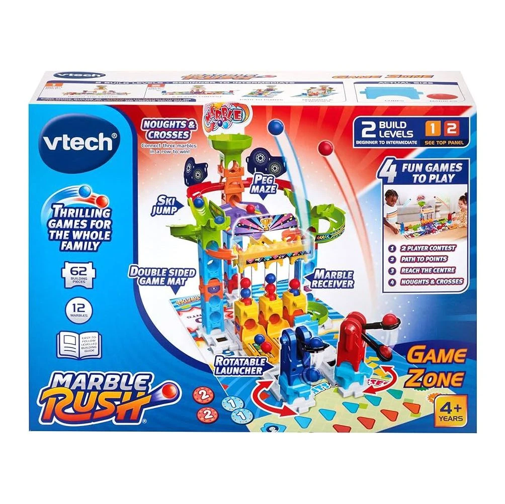 VTech Marble Rush Game Zone: Interactive Marble Run for Kids