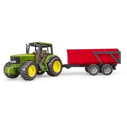 Bruder John Deere 6920 Tractor with Trailer - Realistic Toy Farm Vehicle