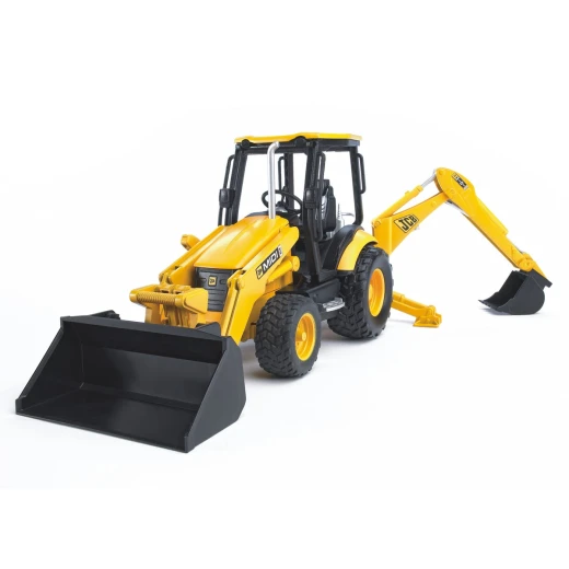 Bruder JCB MIDI CX Backhoe Loader Toy - Realistic Construction Vehicle