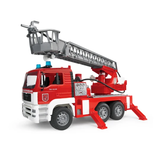 Bruder MAN Fire Engine Toy Truck with Water Pump & Sound