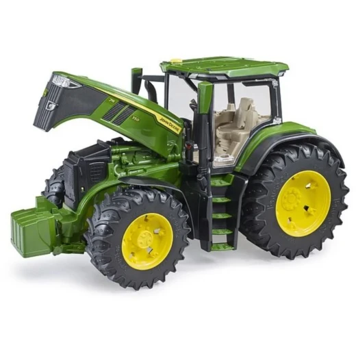 Bruder John Deere 7R 350 Toy Tractor with Opening Bonnet - Image 2