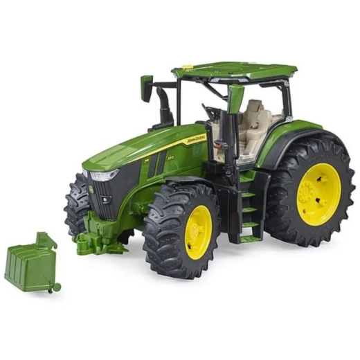 Bruder John Deere 7R 350 Toy Tractor with Opening Bonnet - Image 4