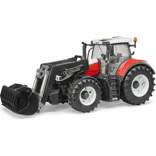 Bruder STEYR 6300 TERRUS CVT Tractor with Front Loader - Realistic Play