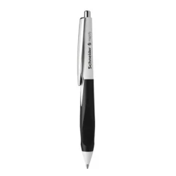 Schneider Haptify Ballpoint Pen: Rubberized Grip, White/Black