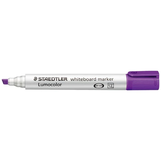 Staedtler Lumocolor Whiteboard Marker Chisel Violet - Pack of 1 Staedtler Lumocolor Whiteboard Marker Chisel Violet - Pack of 1