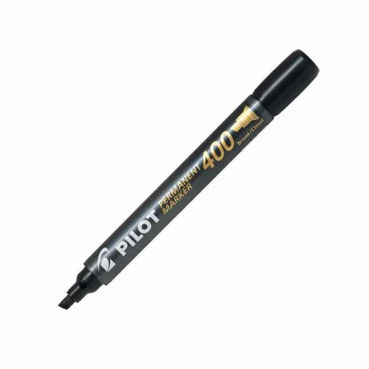 Pilot Broad Chisel Tip Black Marker for Bold, Clear Writing Pilot Broad Chisel Tip Black Marker for Bold, Clear Writing