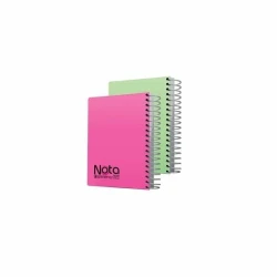 دفتر ملاحظات حلزوني Nota 12x17 سم 100 ورقة - مثالي للملاحظات والمدرسة