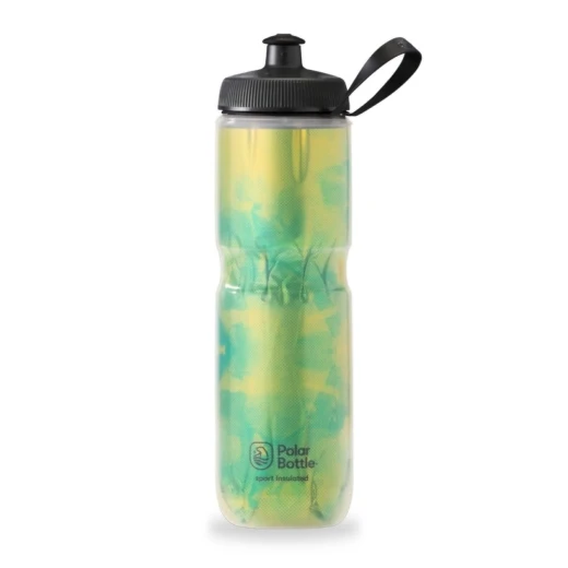 Polar Bottle 24oz Insulated Sport Water Bottle - Fly Dye Lemon Lime