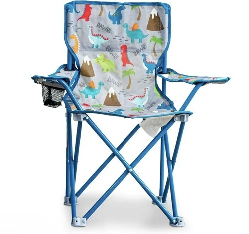 CRCKT Kids Unicorn Folding Camping Chair with Carry Bag & Safety Lock