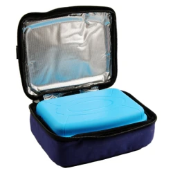1.4L Lunch Bag &amp; Box Set - Multicolor, 16x19cm Food Storage