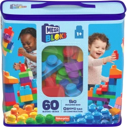 Mega Bloks Big Building Bag - Classic Building Blocks for Toddlers &amp; Preschoolers