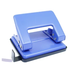 Genmes 9730 2-Hole Punch - Blue - Up to 20 Sheets
