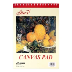 دفتر أوراق رسم زيت وأكريليك من Art Elegant مقاس A4 - 280 جرام - 10 ورقة