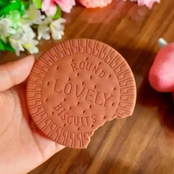 Chocolate Biscuit Dairy Notebook - 180 Unruled Pages