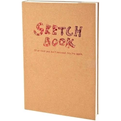 Bianyo A4 Sketchbook 120 Sheets - Artist Drawing &amp; Design Notepad