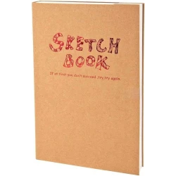 A5 Sketchbook for Artists: 120 Sheets of 100gsm Drawing Paper