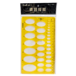 SBC Multi-Use Oval Ruler 21cm - Durable &amp; Precise for School