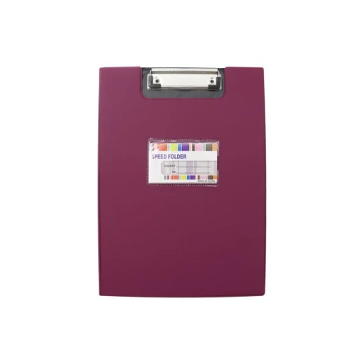 Speed Folder Double Clip Board Black Imitation Leather for Students Speed Folder Double Clip Board Black Imitation Leather for Students