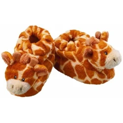 Russ Berrie Treetops Giraffe Baby Booties - Soft &amp; Cozy Newborn Gift