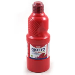 Giotto Tempera Paint 500ml Scarlet Red - School Supplies
