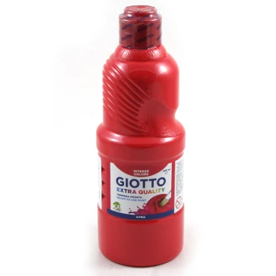Giotto Tempera Paint 500ml Scarlet Red - School Supplies Giotto Tempera Paint 500ml Scarlet Red - School Supplies
