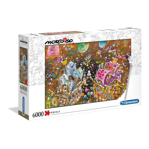 Clementoni Mordillo 'The Kiss' 6000 Piece Jigsaw Puzzle - Adult Challenge Clementoni Mordillo 'The Kiss' 6000 Piece Jigsaw Puzzle - Adult Challenge