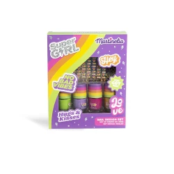 Martinelia Super Girl Manicure Set for Girls - 5 Pieces