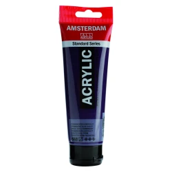 Amsterdam Acrylic Paint 120ml Perm Blue Violet - High Lightfastness