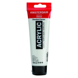 Amsterdam Acrylics 120ml Zinc White Paint Tube - High Lightfastness