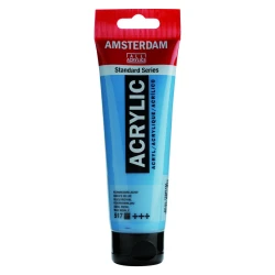 Amsterdam Acrylic Kings Blue 120ml Tube - High Lightfastness &amp; Versatile