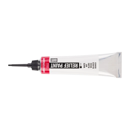 Amsterdam Relief Paint 20ml Tubes - 15 Colors for 3D Art Amsterdam Relief Paint 20ml Tubes - 15 Colors for 3D Art