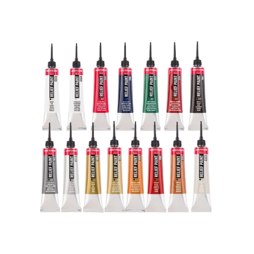 Amsterdam Deco Relief Paint Tube 20ml Copper 805 - Acrylic Paint Amsterdam Deco Relief Paint Tube 20ml Copper 805 - Acrylic Paint
