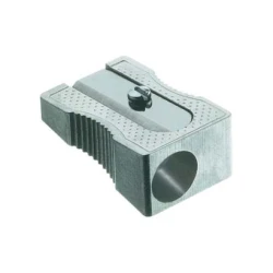Faber Sharpener : Faber Castell Aluminum Metal Single Sharpener