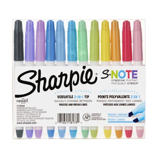 Sharpie S-Note Creative Marker Set Sharpie S-Note Creative Marker Set