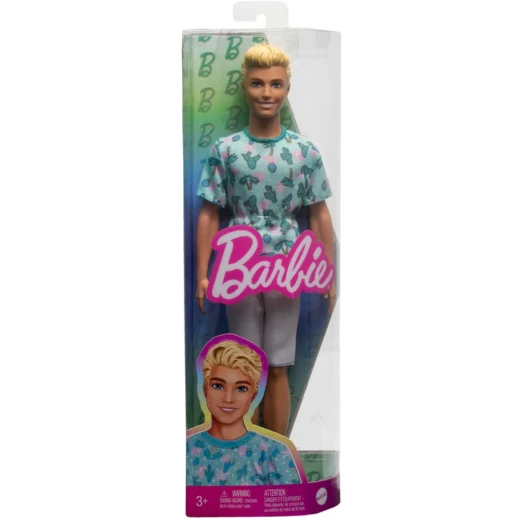 Barbie | Ken Fashionistas Doll With Blond Hair And Cactus Tee Barbie | Ken Fashionistas Doll With Blond Hair And Cactus Tee