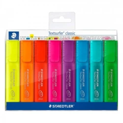 Staedtler 364 P Wp8 Highlighter Textsurfer, 8 Pieces