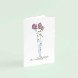 Gift Card with Elegant Brown Envelope 14×20 cm Perfect for All Occasions