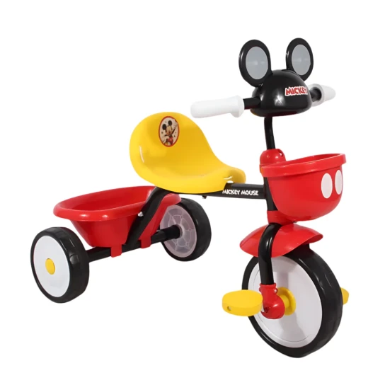Disney Kids Tricycle Mickey Mouse Design, With Pedals, Durable & Comfortable Disney Kids Tricycle Mickey Mouse Design, With Pedals, Durable & Comfortable