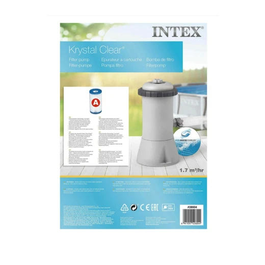 INTEX 28604 Krystal Clear Cartridge Filter Pump INTEX 28604 Krystal Clear Cartridge Filter Pump
