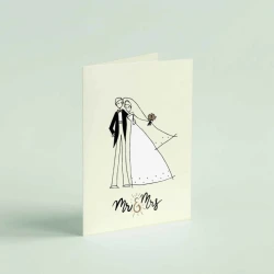 Elegant Gift Card with Premium Brown Envelope – 14×20 cm – Ideal for Various Occasions