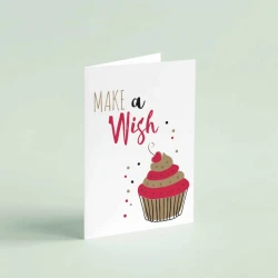 Elegant Gift Card with Premium Brown Envelope 14×20 cm Ideal for Various Occasions