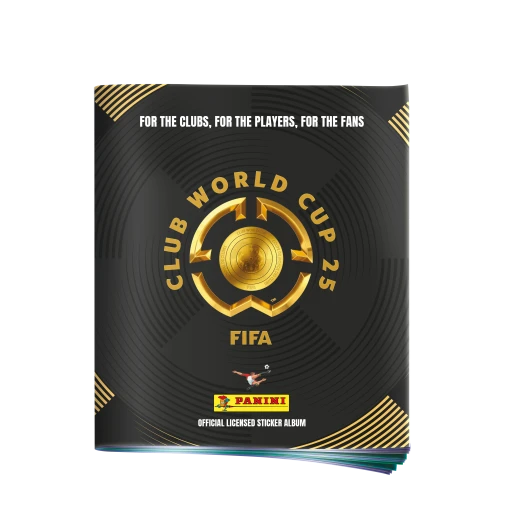 ألبوم ملصقات كأس العالم للأندية 2025 ألبوم رسمي لجمع ملصقات الأندية المشاركة تصميم أنيق مع تفاصيل ذهبية منتج مرخّص رسميًا من الفيفا من بانيني ألبوم ملصقات كأس العالم للأندية 2025 ألبوم رسمي لجمع ملصقات الأندية المشاركة تصميم أنيق مع تفاصيل ذهبية منتج مرخّص رسميًا من الفيفا من بانيني