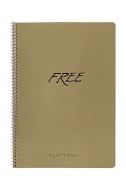 FREE Spiral Notebook A4 – 100 Sheets