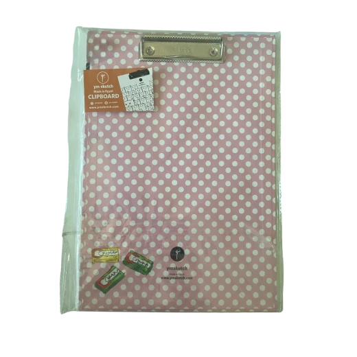 Polka Dot Clipboard – by ym sketch