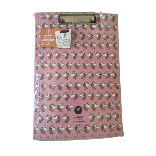 Unicorn-Themed Clipboard – by ym sketch Unicorn-Themed Clipboard – by ym sketch